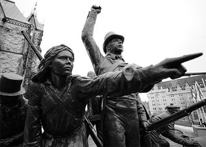 The War of 1812 Monument on Parliament Hill