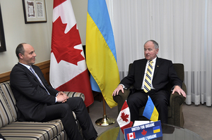 Meeting between Canada’s Foreign Affairs Minister and First Deputy Speaker of Ukraine’s Parliament